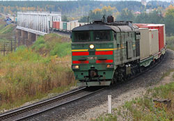 Железнодорожные грузоперевозки по России